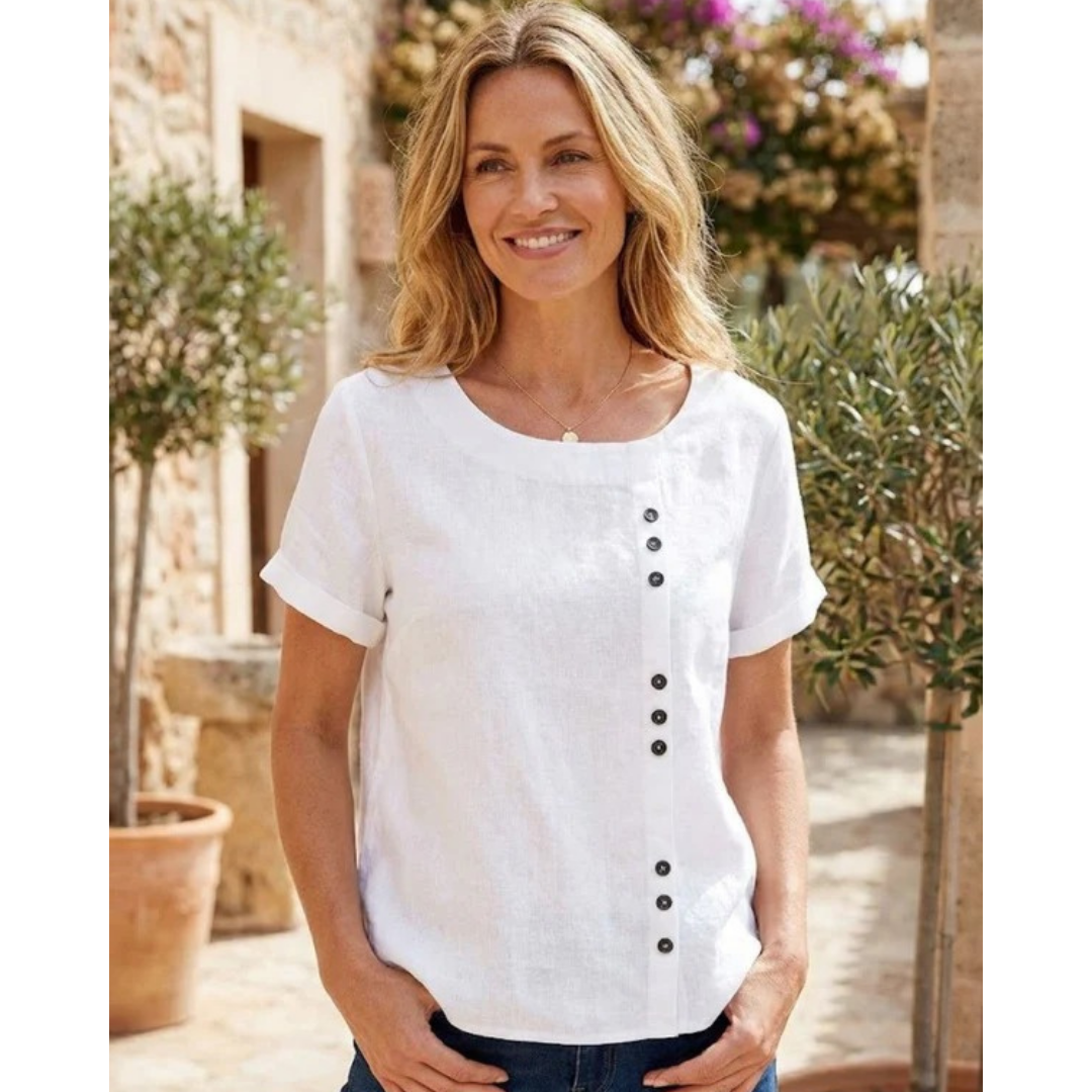 Gizem | Bequeme Damen Bluse locker modern Alltag