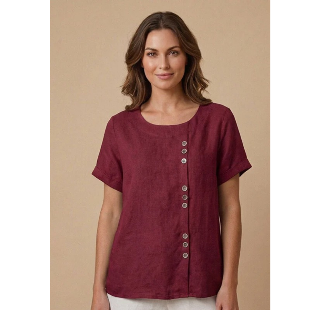 Gizem | Bequeme Damen Bluse locker modern Alltag