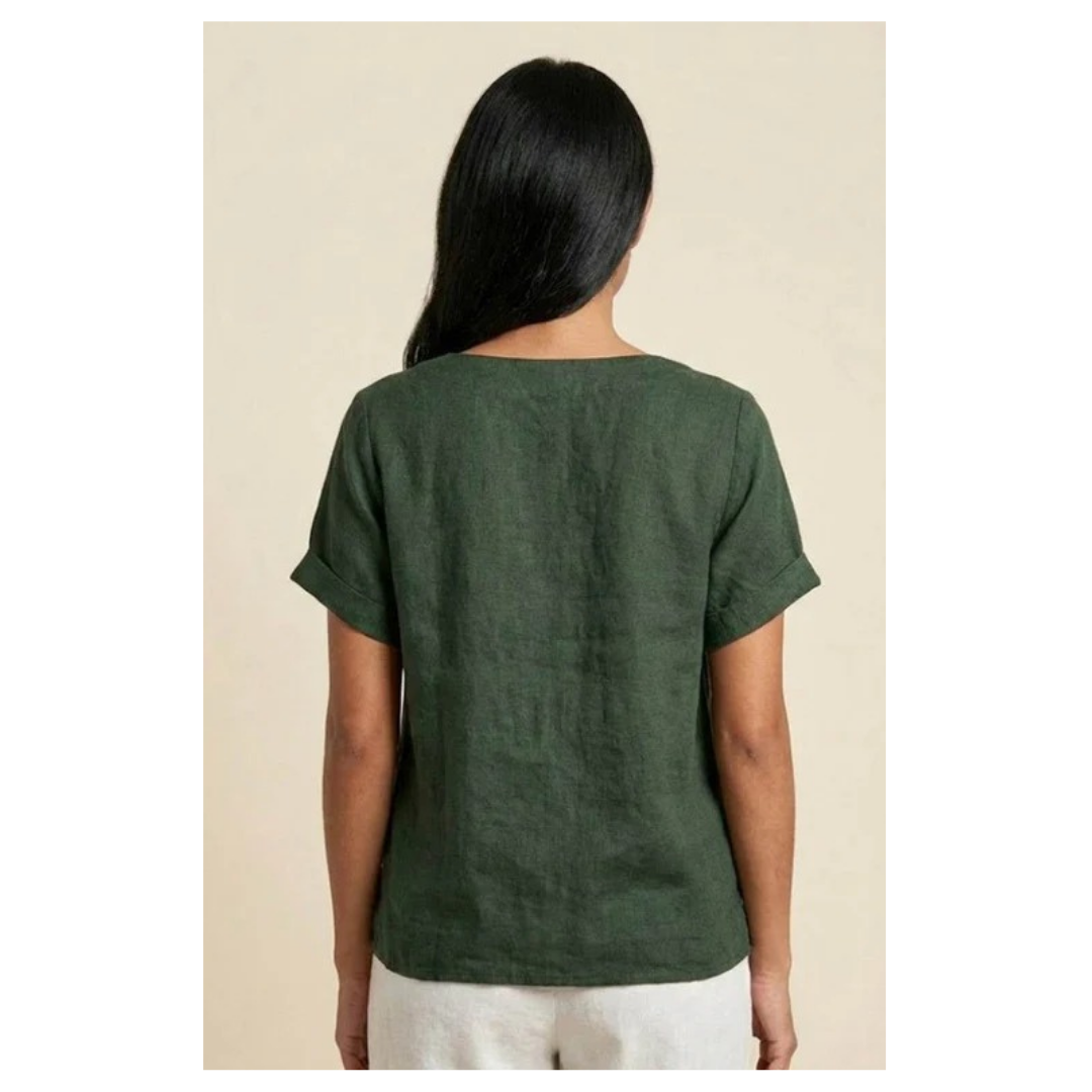 Gizem | Bequeme Damen Bluse locker modern Alltag