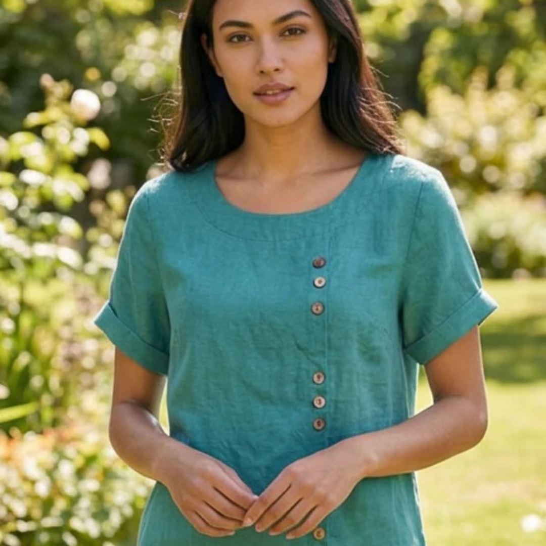 Gizem | Bequeme Damen Bluse locker modern Alltag