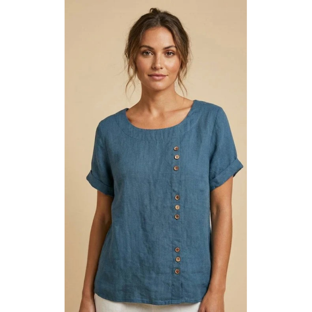 Gizem | Bequeme Damen Bluse locker modern Alltag