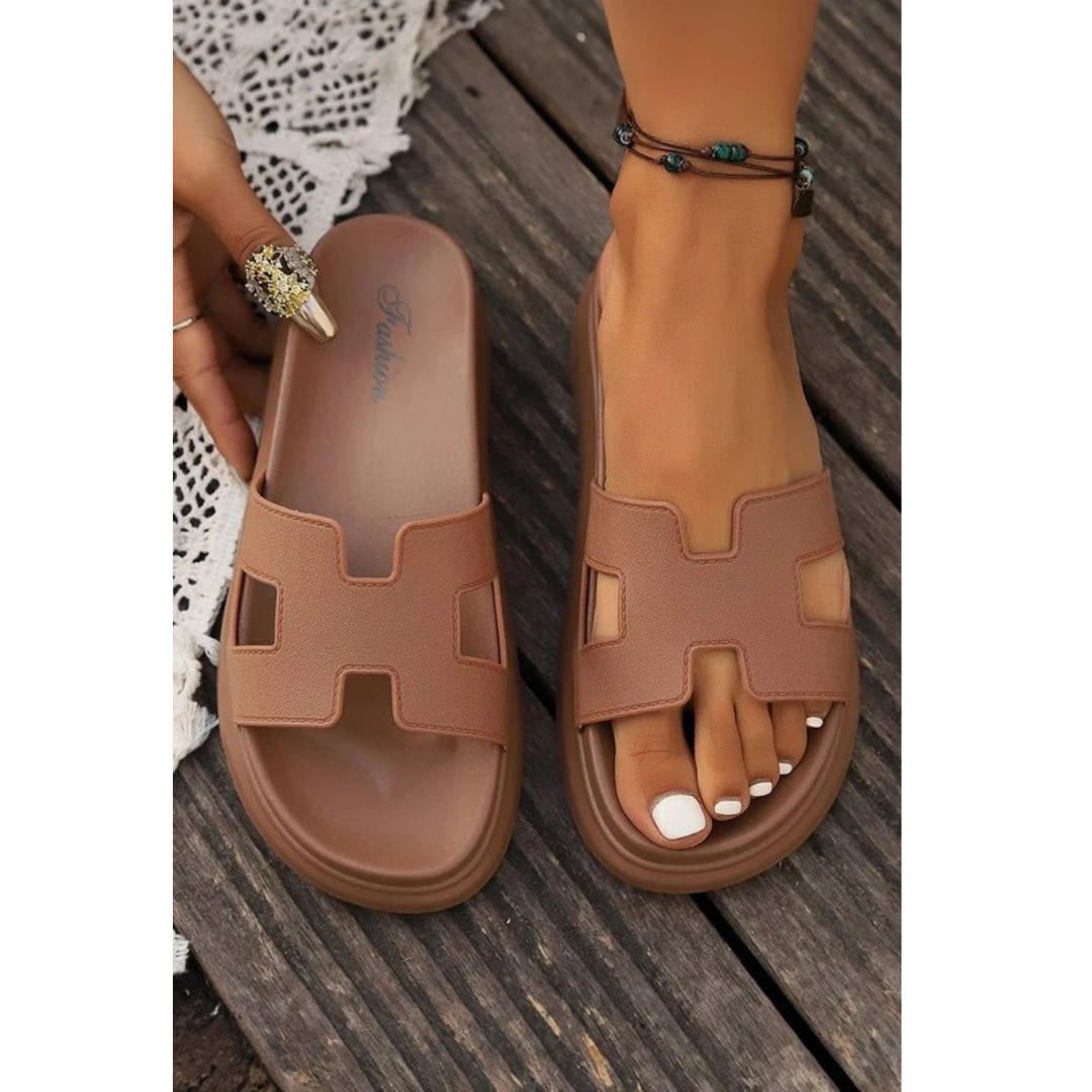 Greta | Damen Orthopädische Komfort Sandalen Mit Plateau