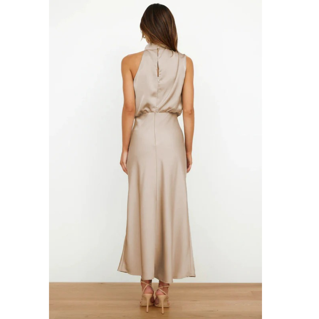 Greta | Damen Stilvolle Abend Maxikleid