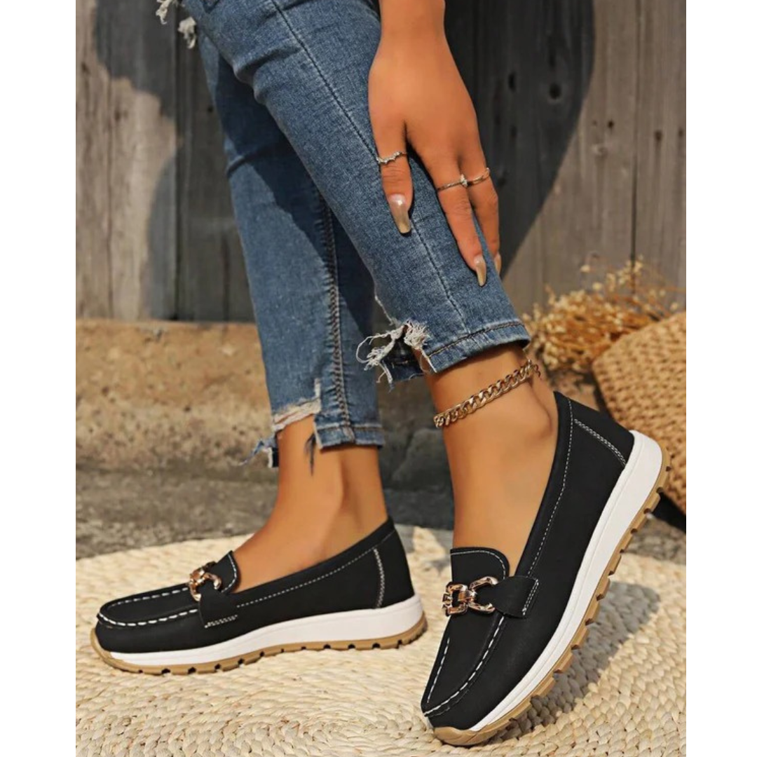Greta | Damen Stilvolle Orthopädische Loafer Schuhe