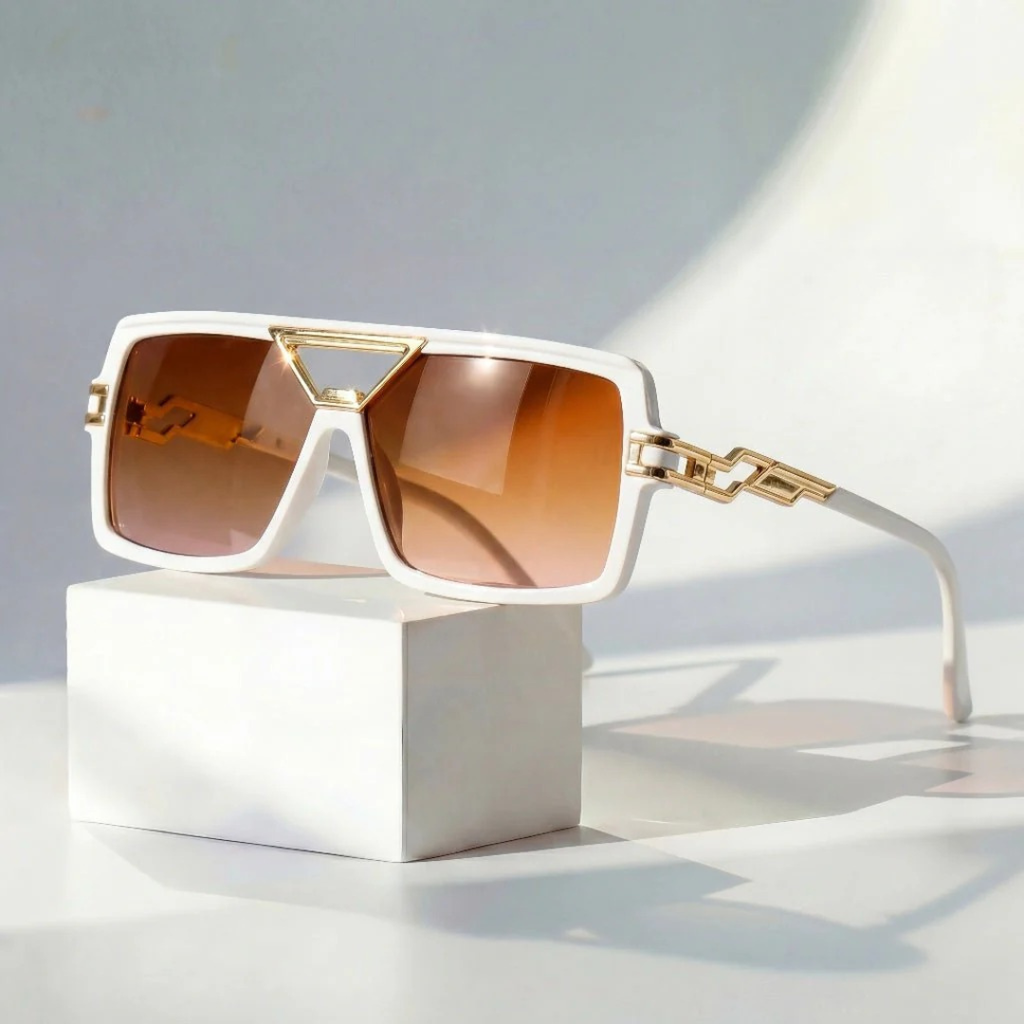 Bertha | Damen Moderne Sonnenbrille Quadratisch