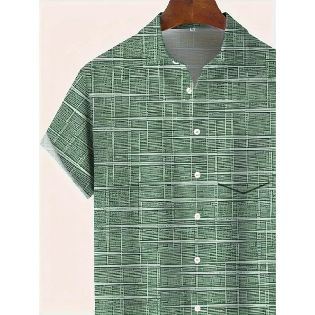 Günther | Herren Hemd Muster Sommer Design