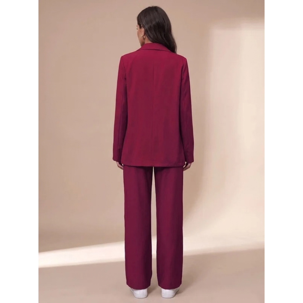 Gwendolyn | Damen Hosenanzug mit Blazer und weiter Gestaltung