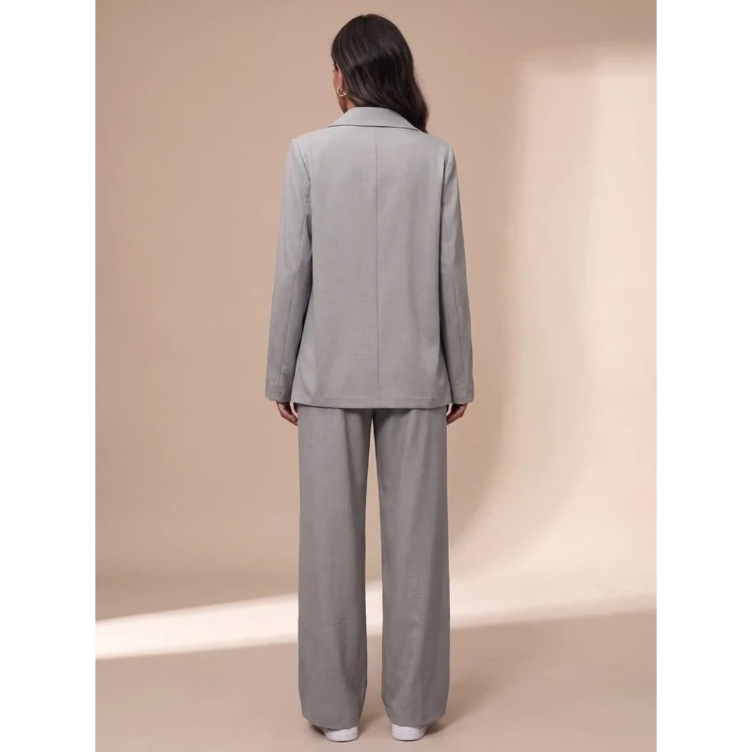 Gwendolyn | Damen Hosenanzug mit Blazer und weiter Gestaltung