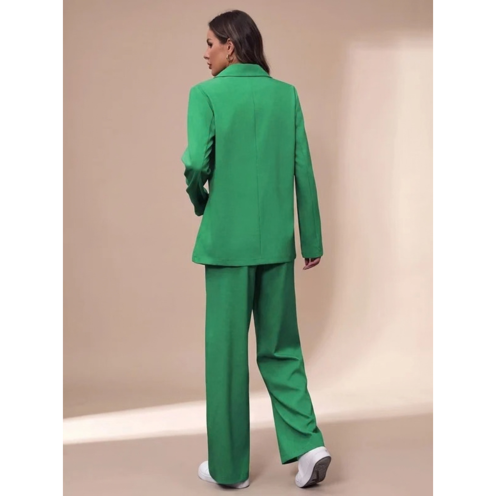 Gwendolyn | Damen Hosenanzug mit Blazer und weiter Gestaltung