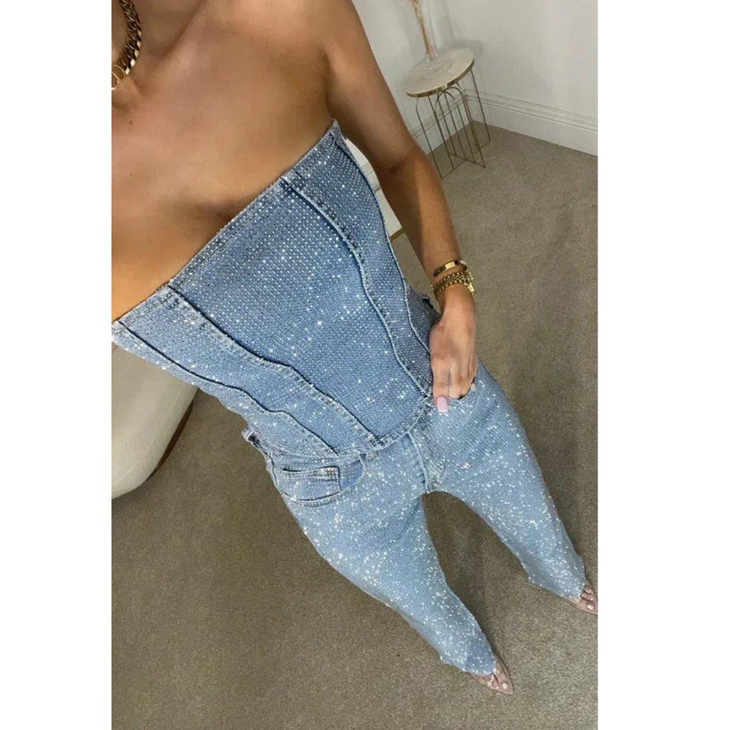 Hannah | Damen Elegante Zweiteiler mit High Waist Hose