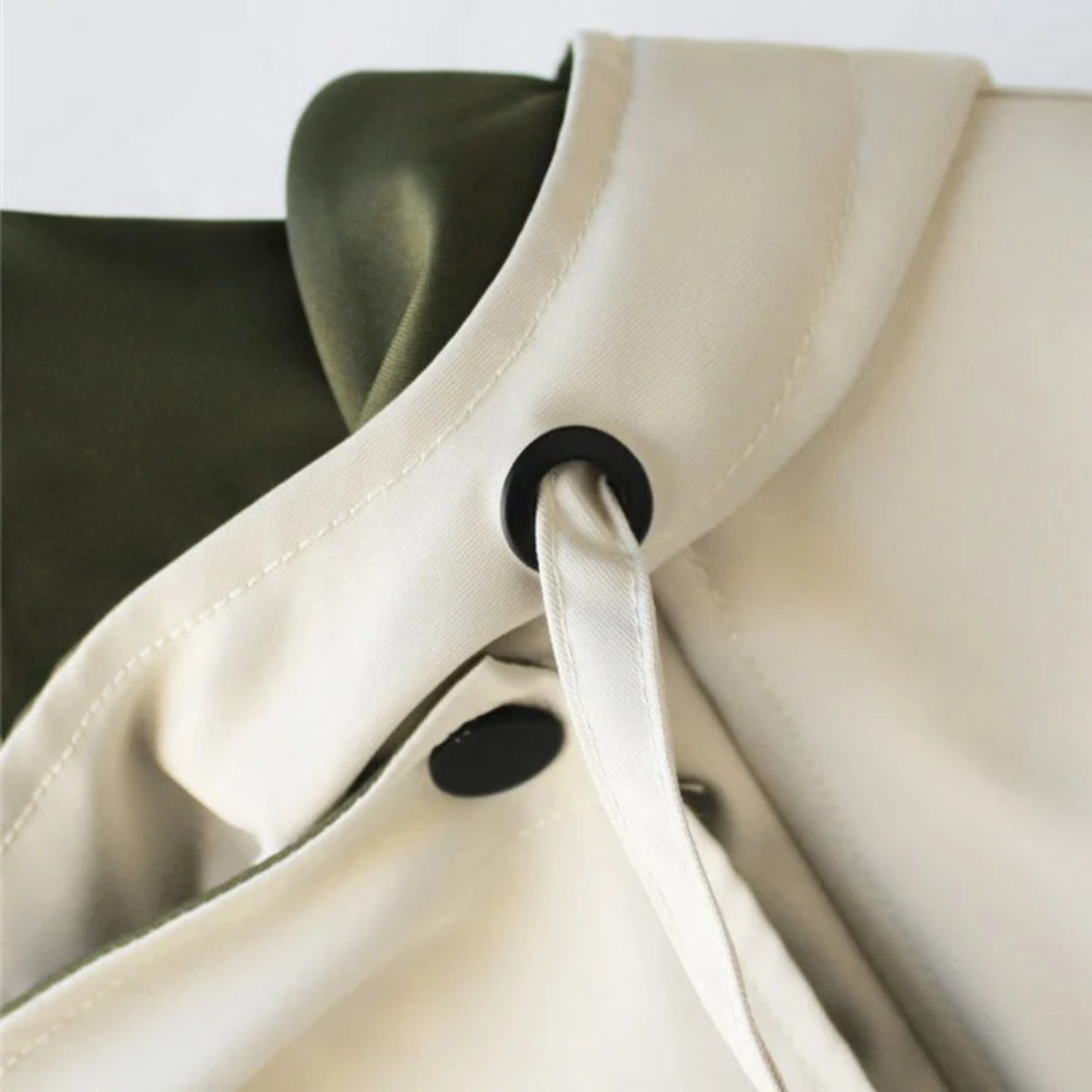 Hannah | Damen Komfortable und Funktionaler Oversize Trench Coat