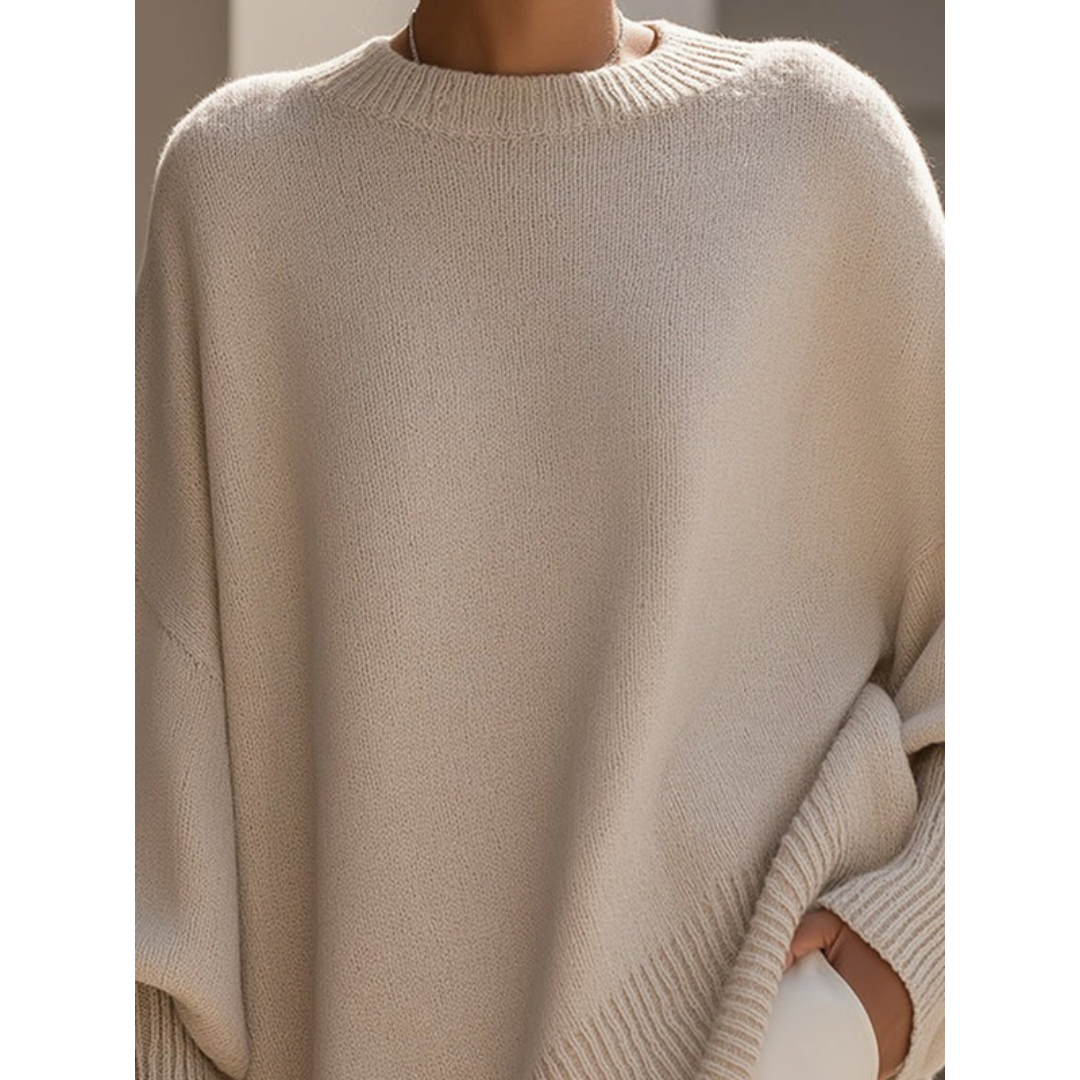 Hannelore | Damen Langarm Strick Pullover