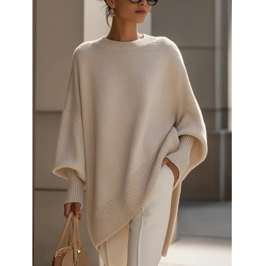 Hannelore | Damen Langarm Strick Pullover