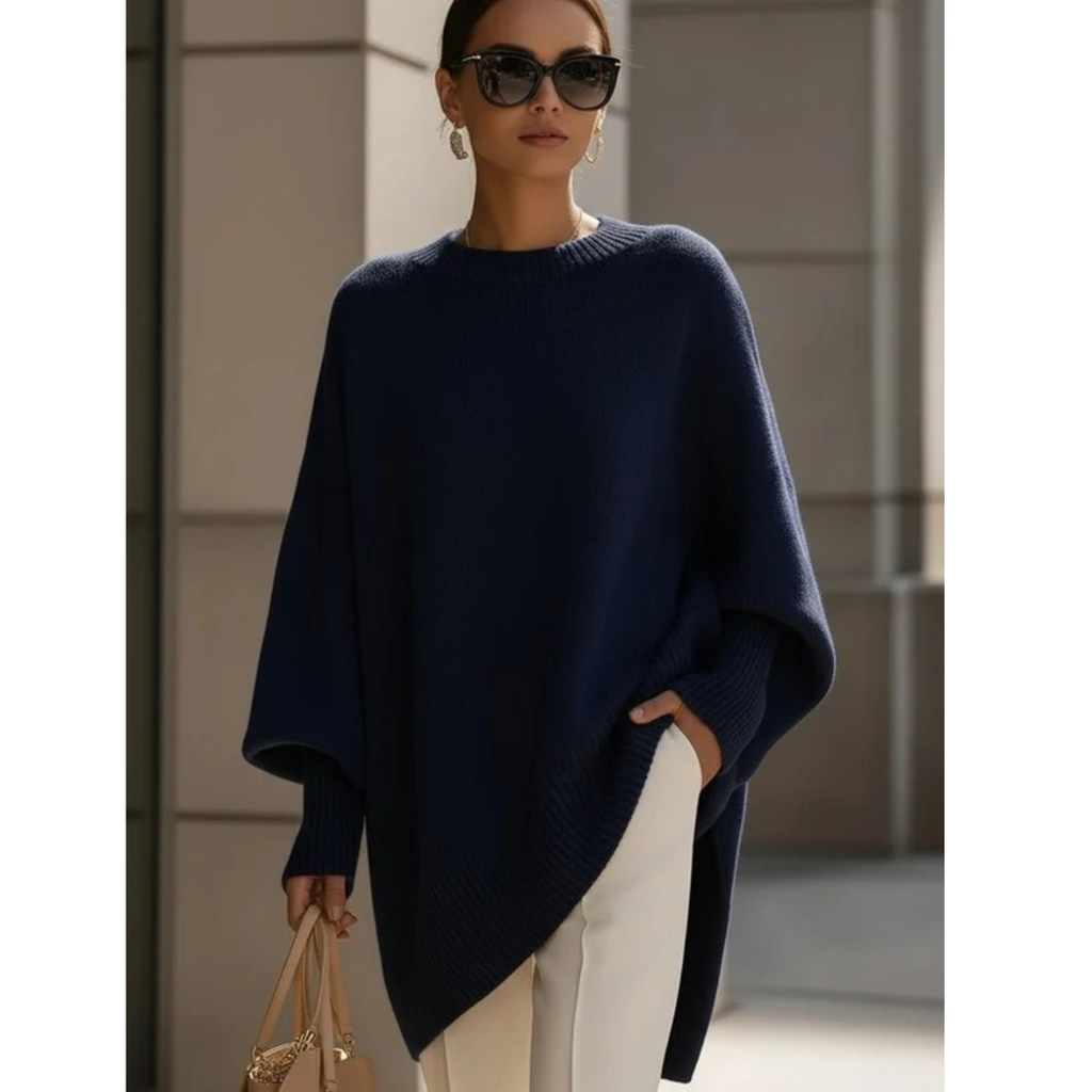 Hannelore | Damen Langarm Strick Pullover