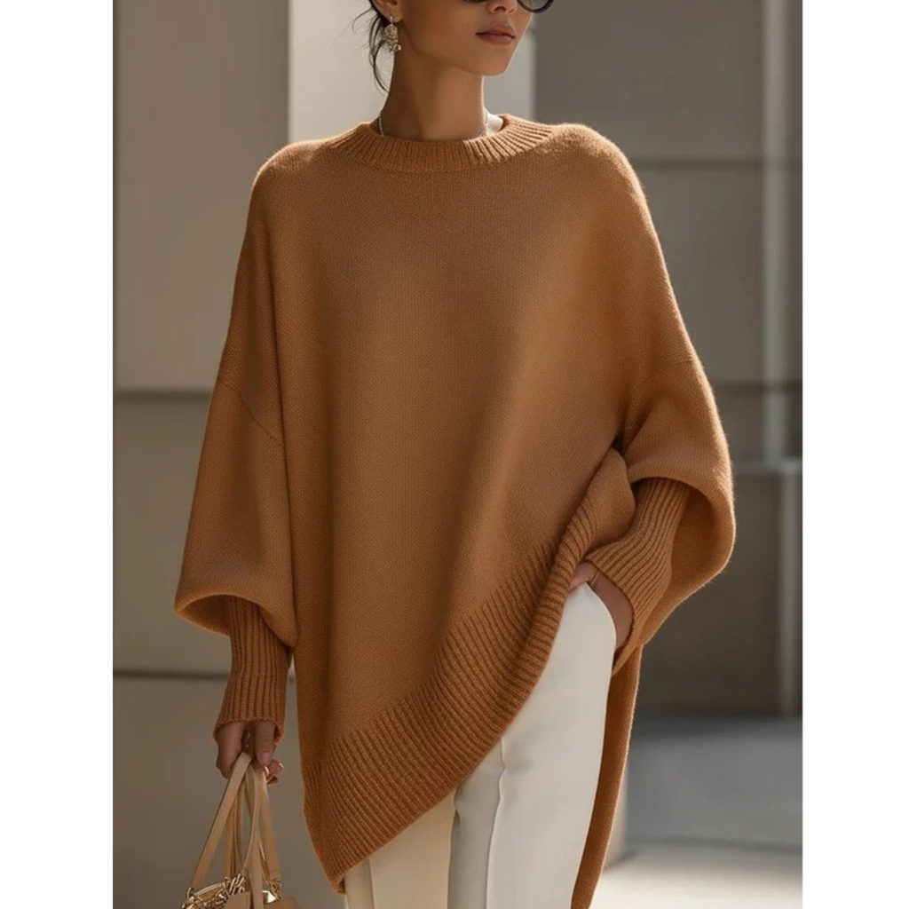 Hannelore | Damen Langarm Strick Pullover