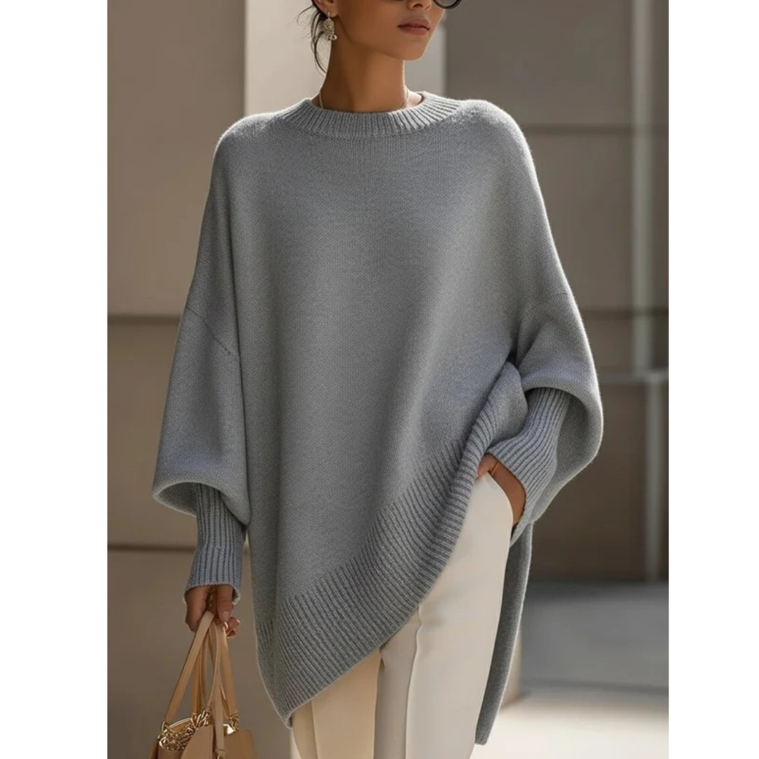 Hannelore | Damen Langarm Strick Pullover