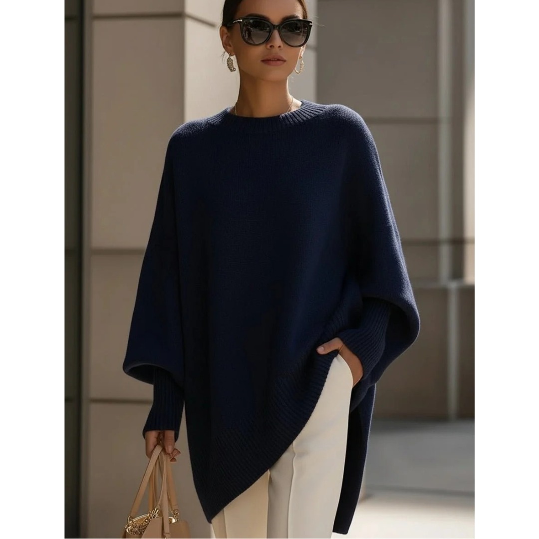 Hannelore | Damen Langarm Strick Pullover