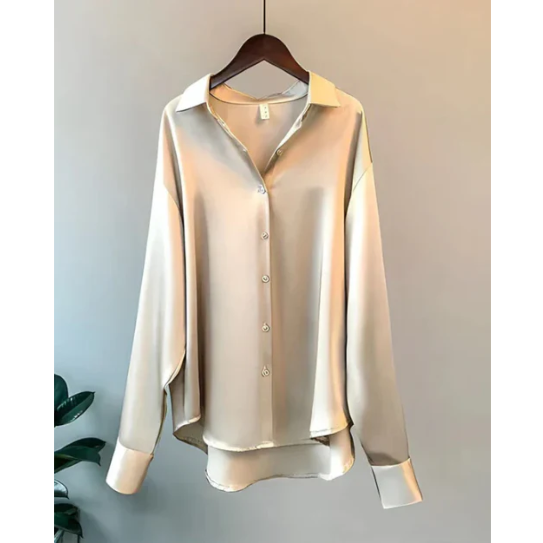 Hannelore | Damen Klassische Bluse Für Alltag