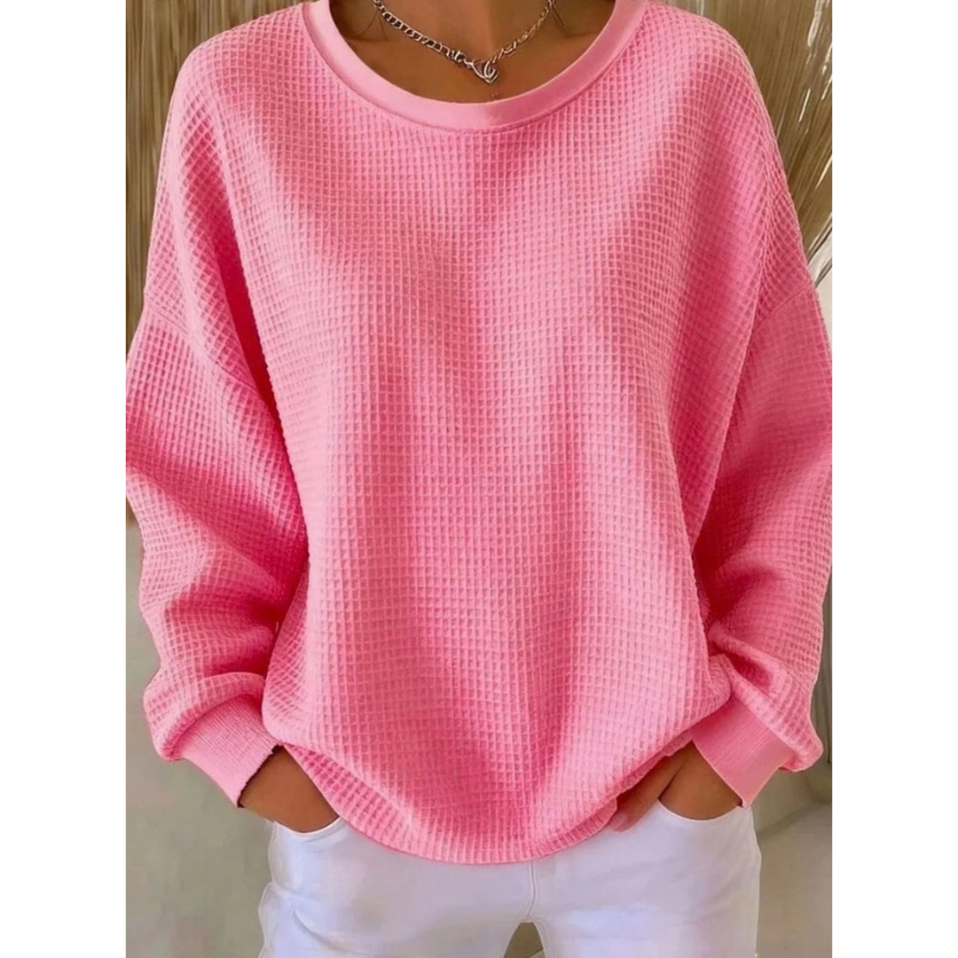 Hannelore | Damen Pullover mit Langarm und Freizeit Design