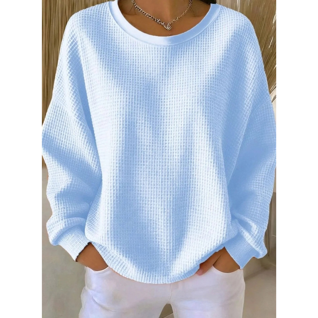 Hannelore | Damen Pullover mit Langarm und Freizeit Design