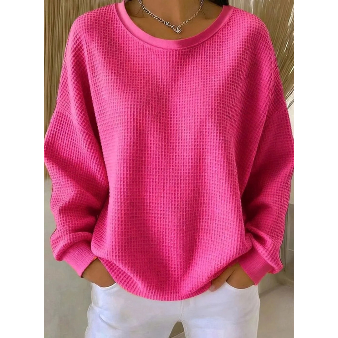 Hannelore | Damen Pullover mit Langarm und Freizeit Design