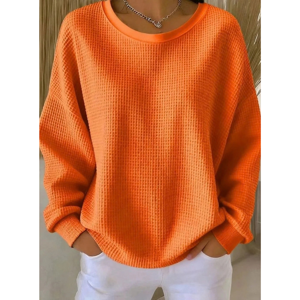Hannelore | Damen Pullover mit Langarm und Freizeit Design