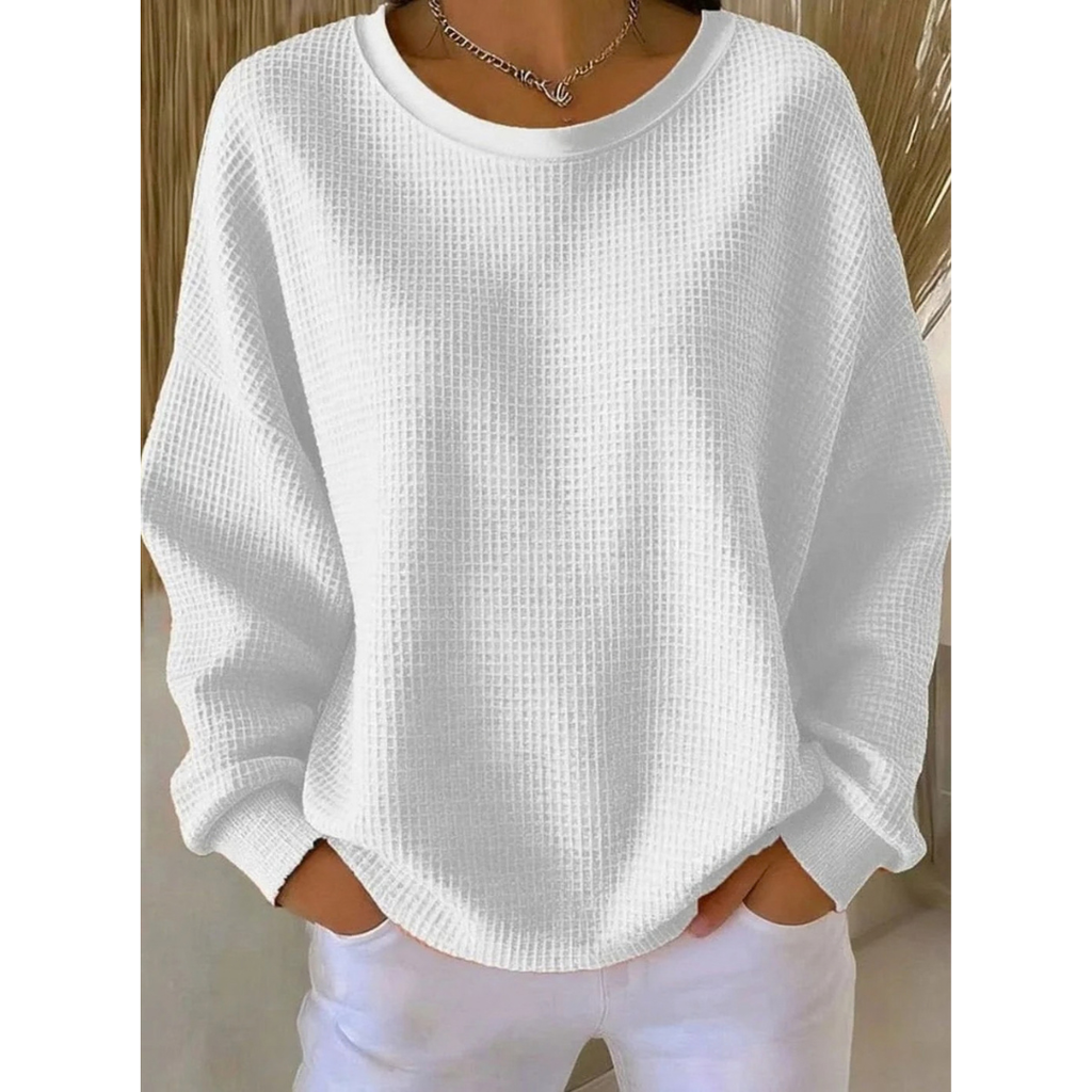 Hannelore | Damen Pullover mit Langarm und Freizeit Design