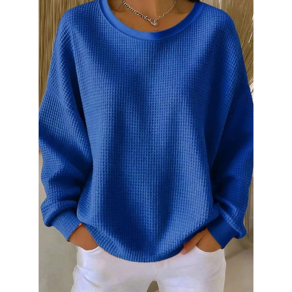 Hannelore | Damen Pullover mit Langarm und Freizeit Design
