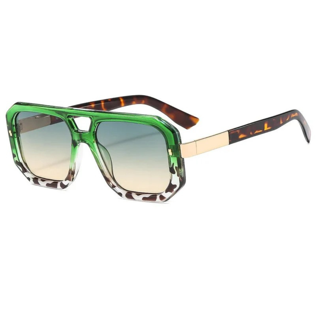 Hans | Herren Stilvolle Sonnenbrille Aviator Gold Klassisch