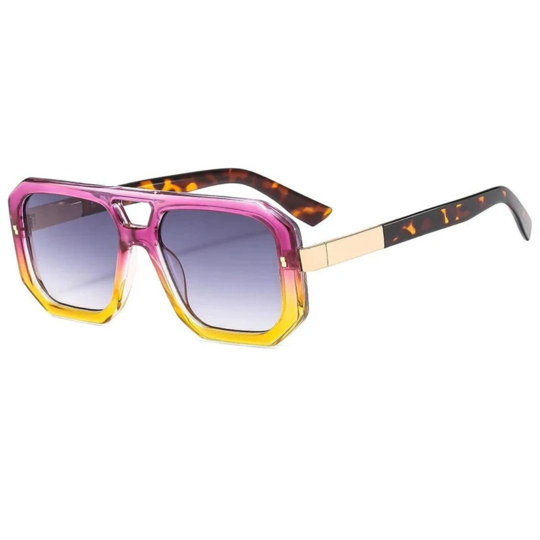 Hans | Herren Stilvolle Sonnenbrille Aviator Gold Klassisch