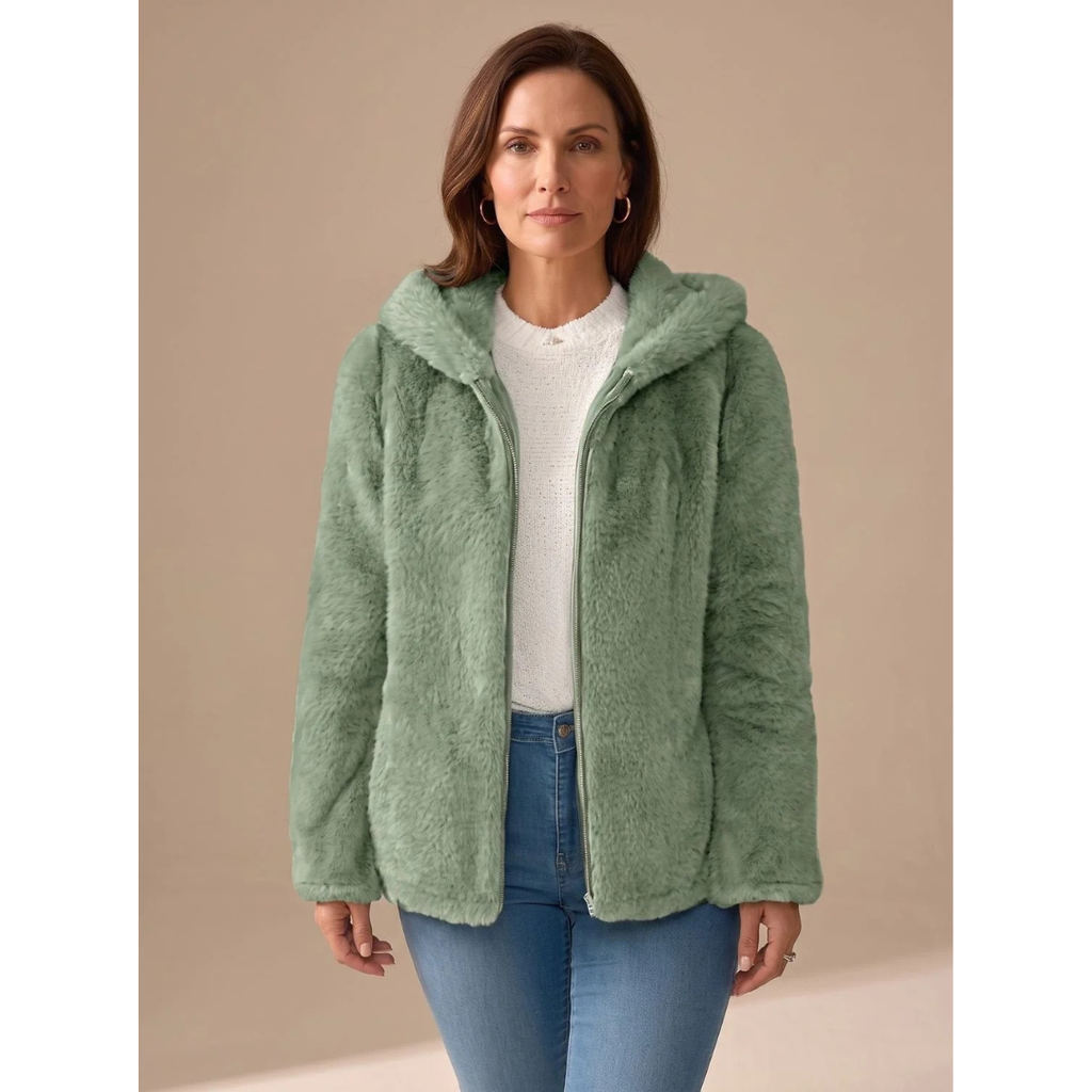 Harper | Damen Jacke mit Kragen und Verschluss