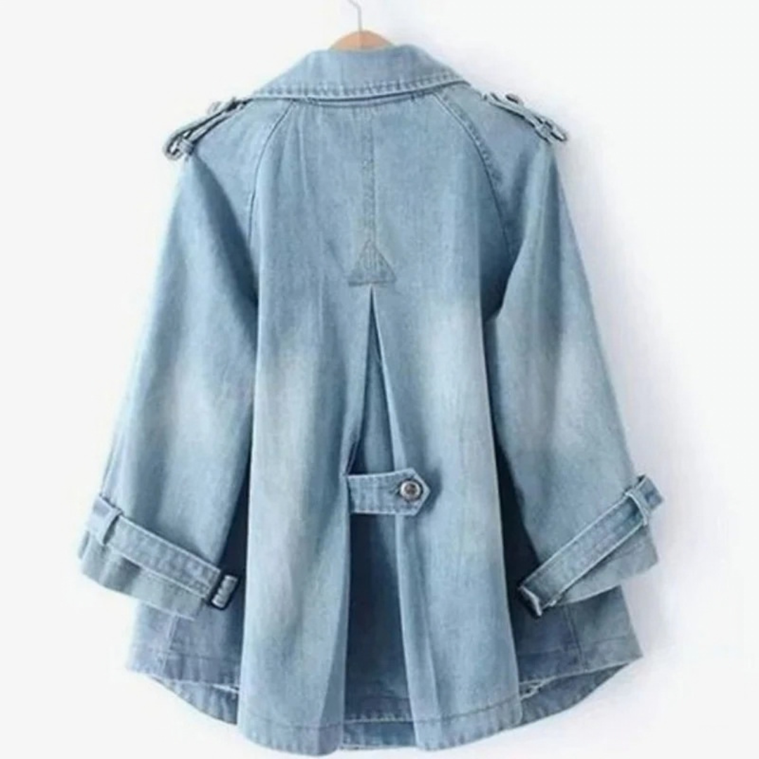 Hedda | Damen Denim Jacke im Vintage Stil