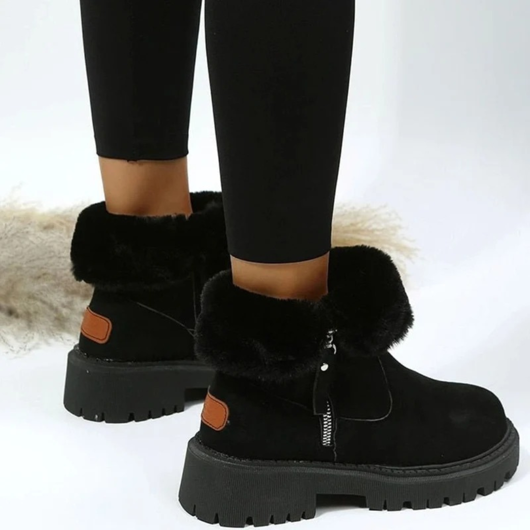 Hedi | Damen Orthopädische Stiefeletten mit Reißverschluss und angenehmer Ausstattung