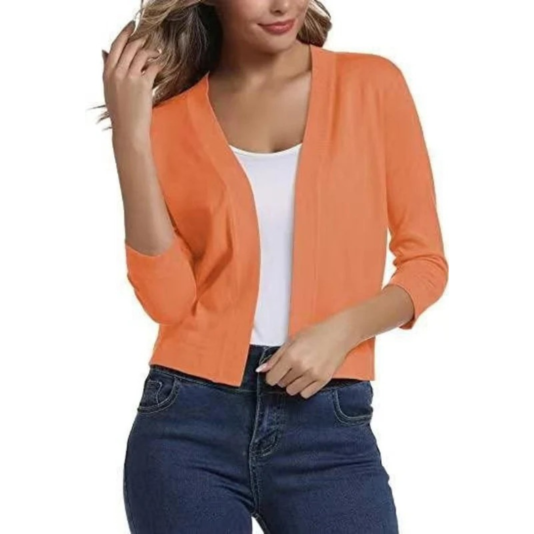 Heidi | Damen Offene Strickjacke für Alltag