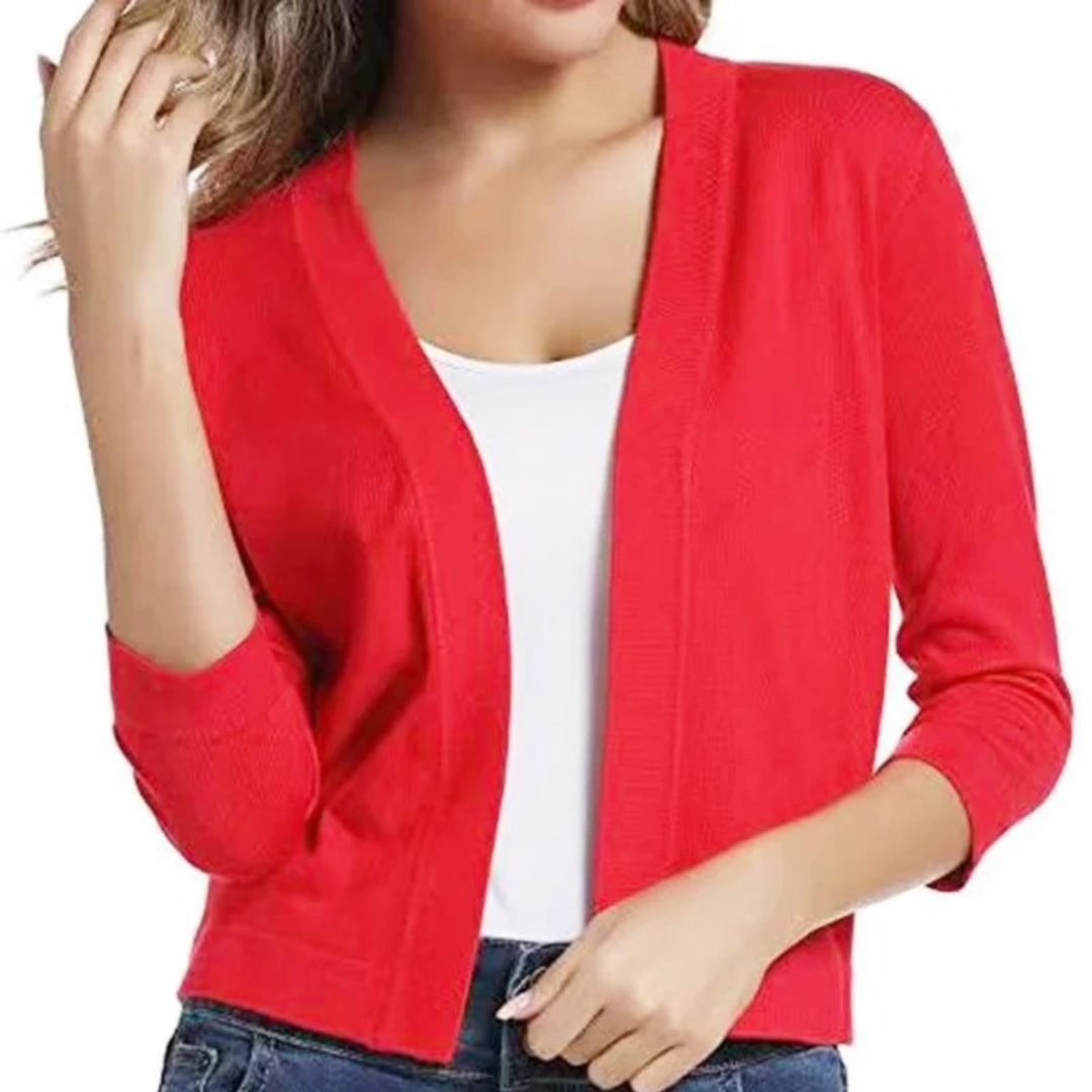 Heidi | Damen Offene Strickjacke für Alltag