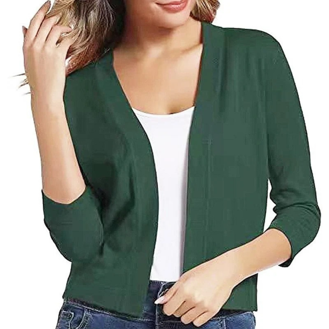 Heidi | Damen Offene Strickjacke für Alltag