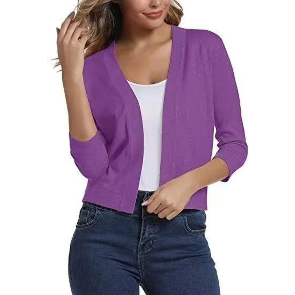 Heidi | Damen Offene Strickjacke für Alltag