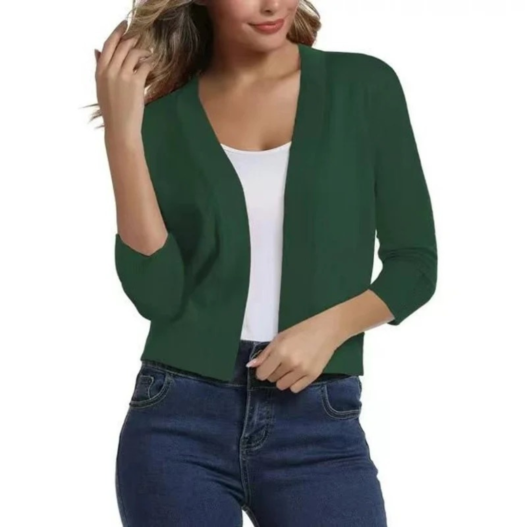 Heidi | Damen Offene Strickjacke für Alltag
