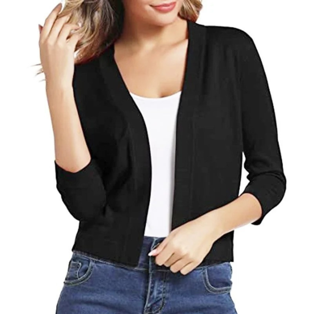 Heidi | Damen Offene Strickjacke für Alltag