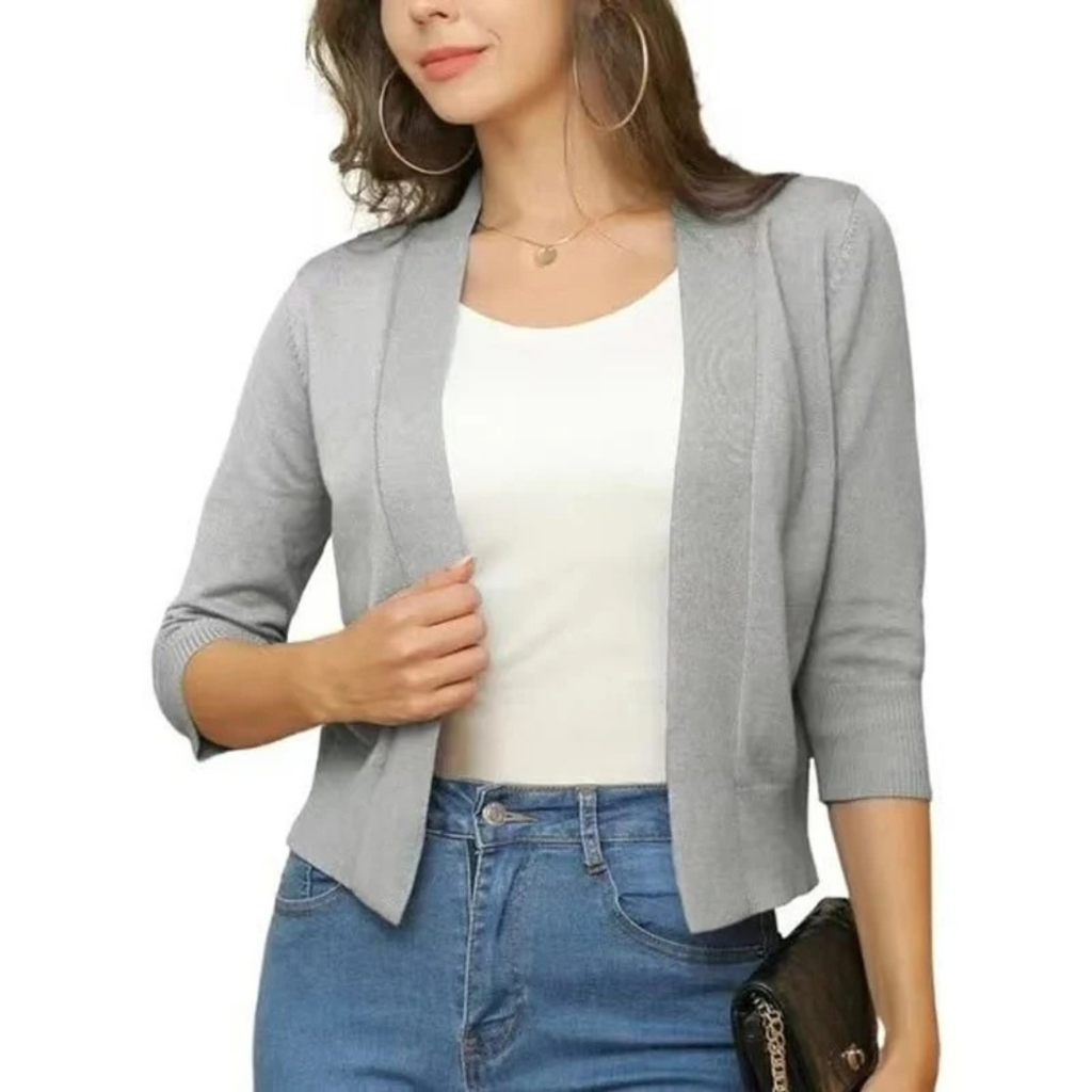 Heidi | Damen Offene Strickjacke für Alltag