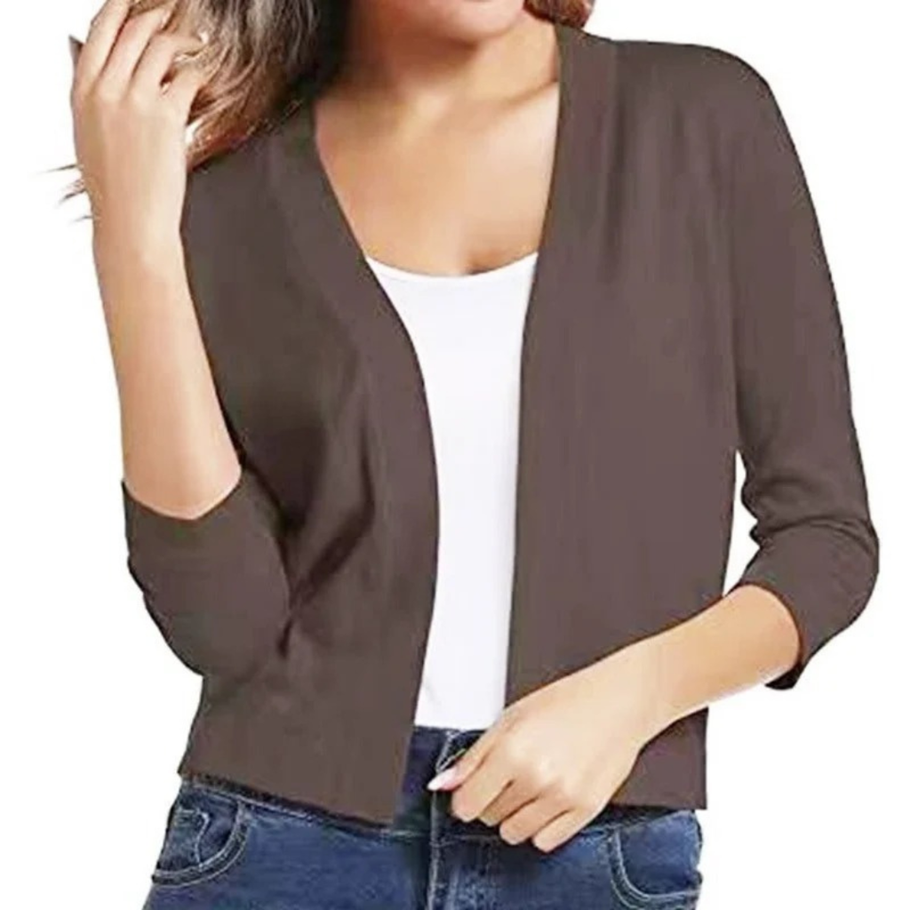 Heidi | Damen Offene Strickjacke für Alltag