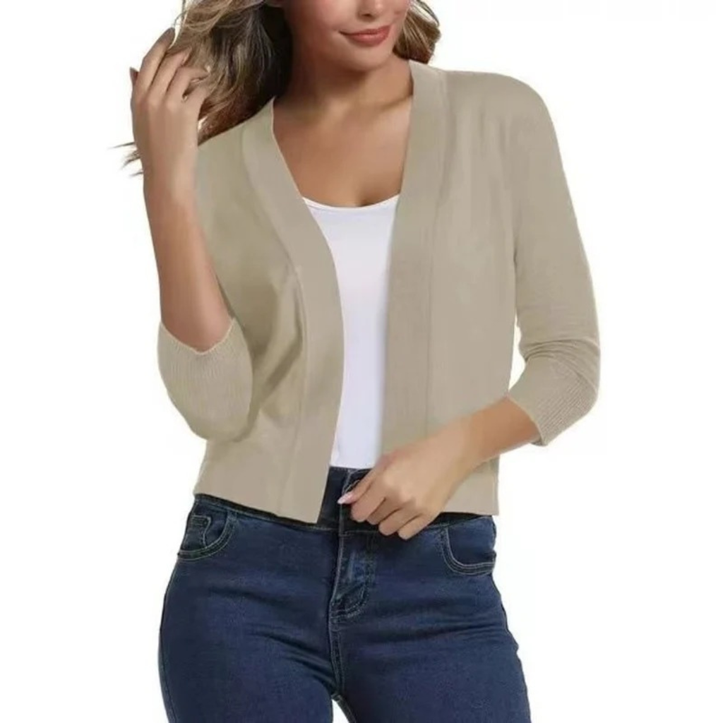 Heidi | Damen Offene Strickjacke für Alltag