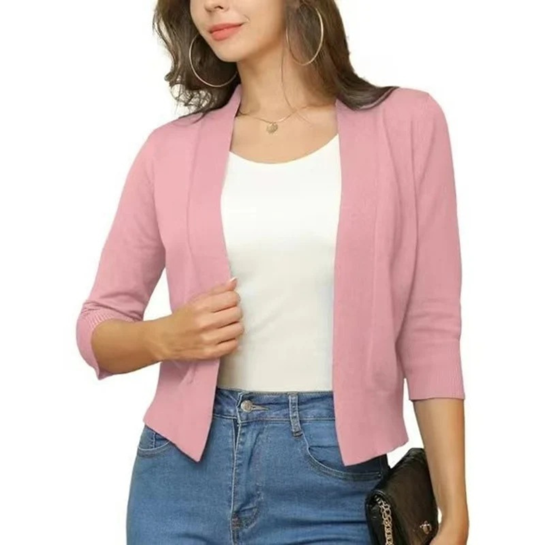 Heidi | Damen Offene Strickjacke für Alltag