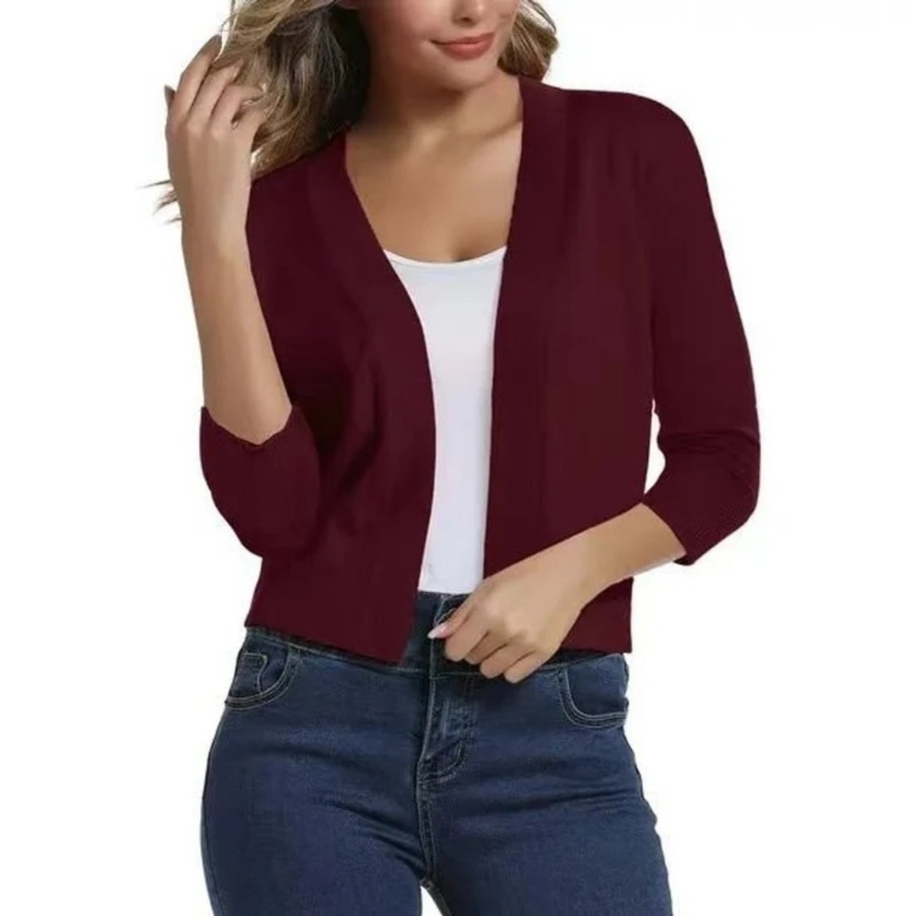 Heidi | Damen Offene Strickjacke für Alltag