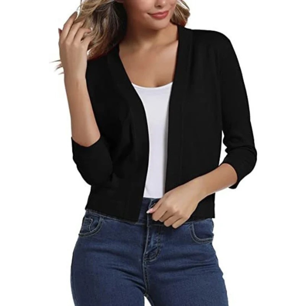 Heidi | Damen Offene Strickjacke für Alltag