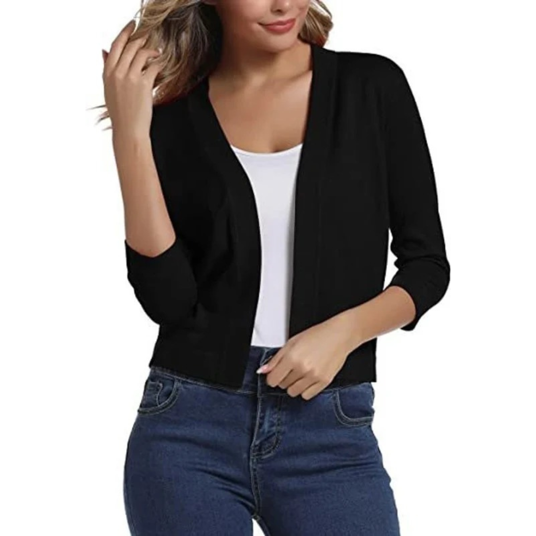 Heidi | Damen Offene Strickjacke für Alltag