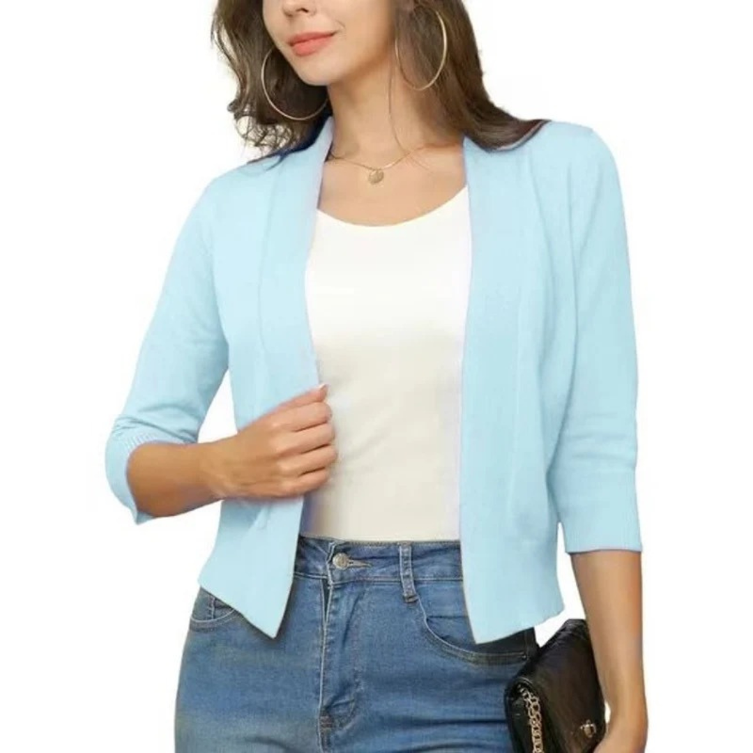 Heidi | Damen Offene Strickjacke für Alltag