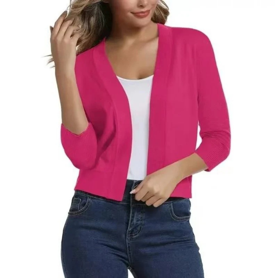 Heidi | Damen Offene Strickjacke für Alltag