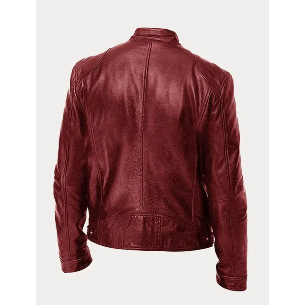 Heinrich | Herren Kunstleder Jacke für Herbst