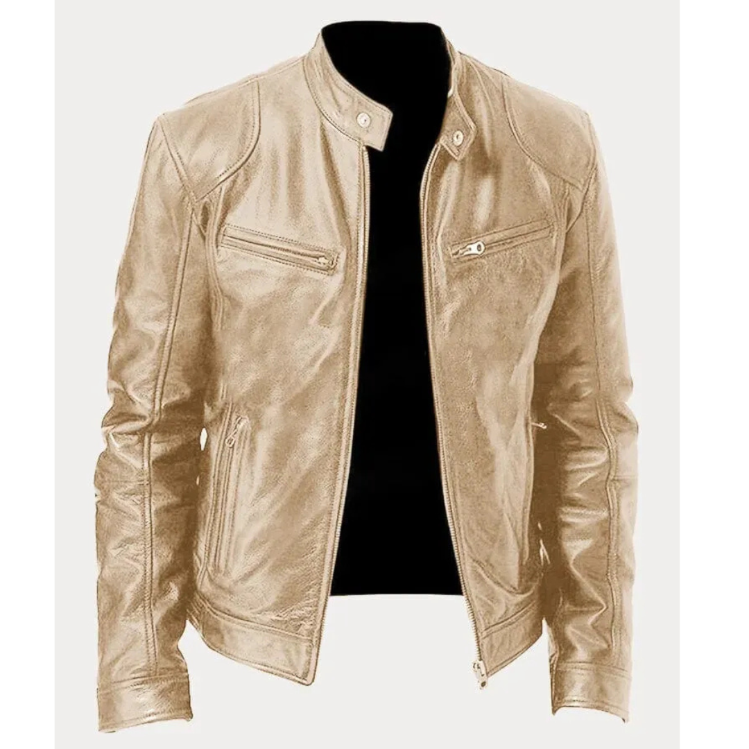 Heinrich | Herren Kunstleder Jacke für Herbst